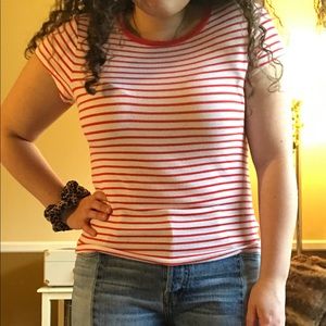 American Eagle Striped Tee
